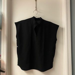 FIGS Rafaela Womens black scrub top